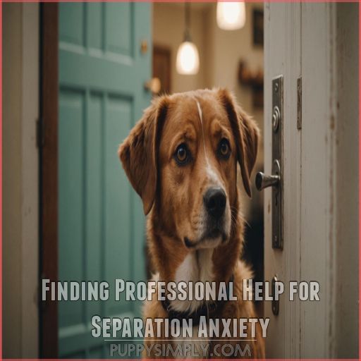 Finding Professional Help for Separation Anxiety