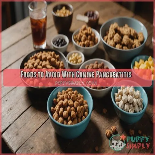 Foods to Avoid With Canine Pancreatitis