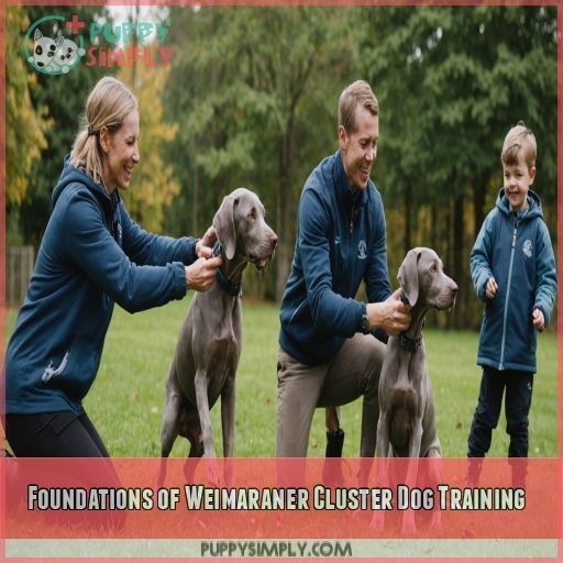 Foundations of Weimaraner Cluster Dog Training Foundations of Weimaraner Cluster Dog Training