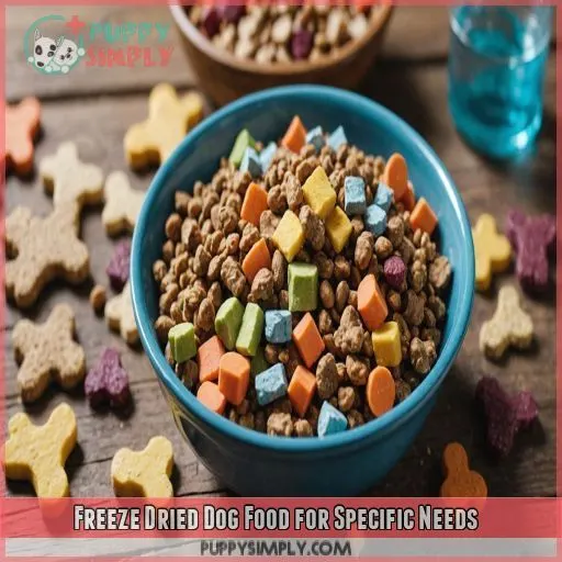 Freeze Dried Dog Food for Specific Needs