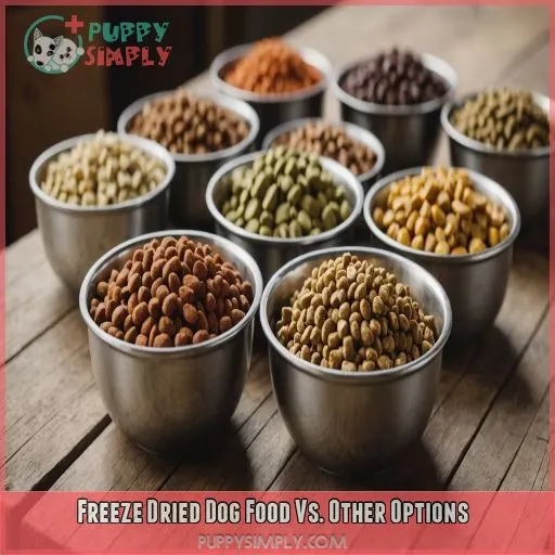 Freeze Dried Dog Food Vs. Other Options