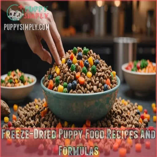 Freeze-Dried Puppy Food Recipes and Formulas