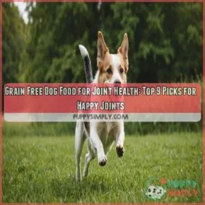 Grain free dog food for joint health