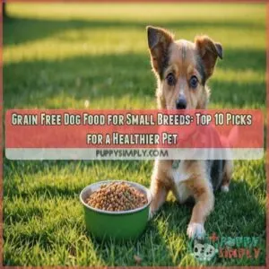 Grain free dog food for small breeds