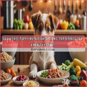 Grain free puppy nutrition options