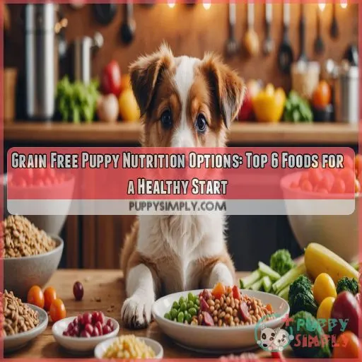 Grain free puppy nutrition options