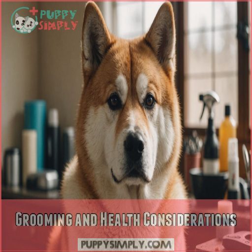 Grooming and Health Considerations Grooming and Health Considerations