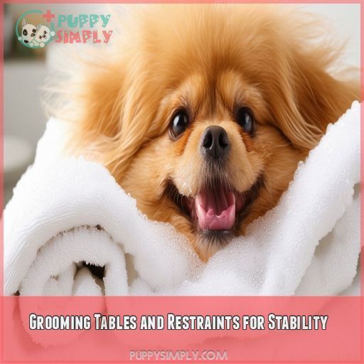 Grooming Tables and Restraints for Stability Grooming Tables and Restraints for Stability