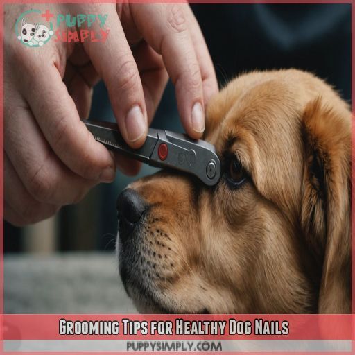 Grooming Tips for Healthy Dog Nails