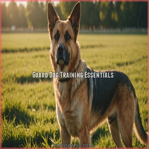 Guard Dog Training Essentials