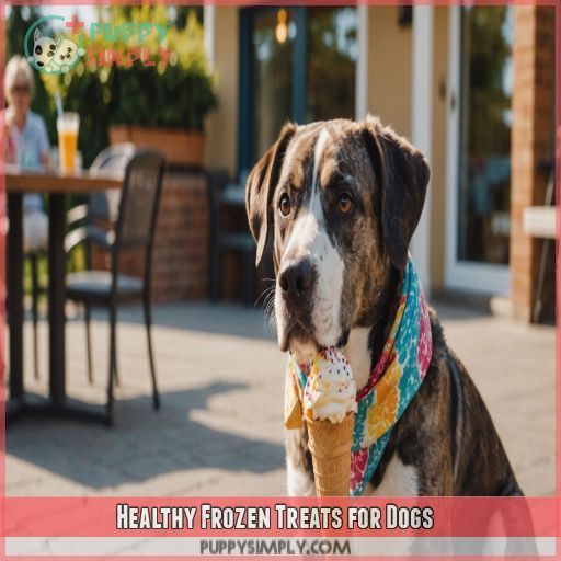 Healthy Frozen Treats for Dogs