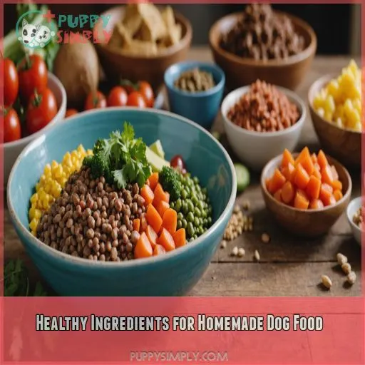 Healthy Ingredients for Homemade Dog Food