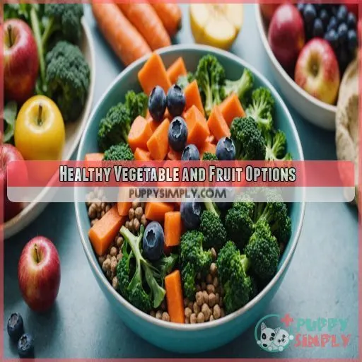 Healthy Vegetable and Fruit Options