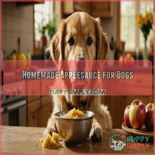 Homemade Applesauce for Dogs