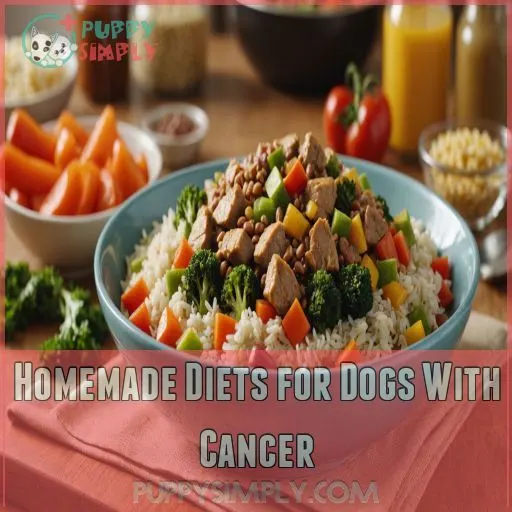 Homemade Diets for Dogs With Cancer