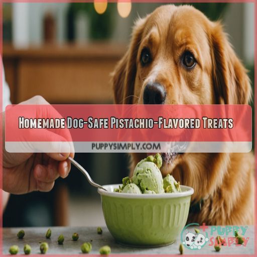 Homemade Dog-Safe Pistachio-Flavored Treats