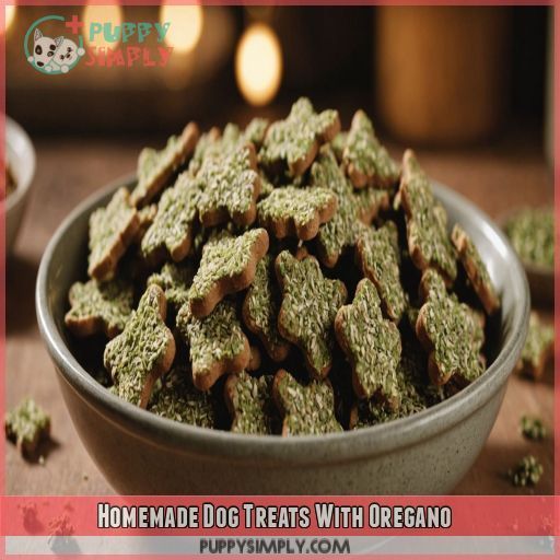 Homemade Dog Treats With Oregano