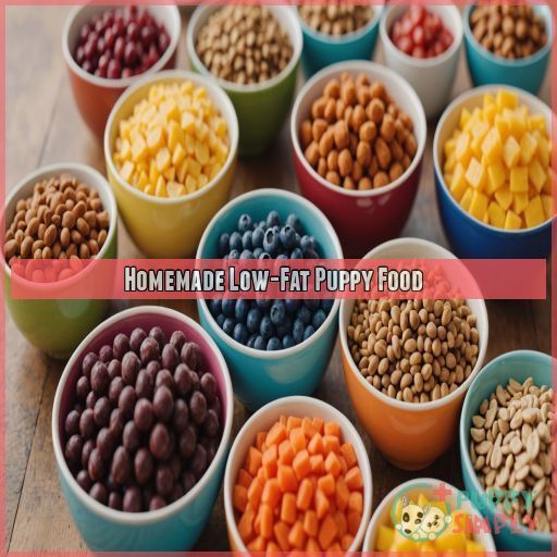 Homemade Low-Fat Puppy Food