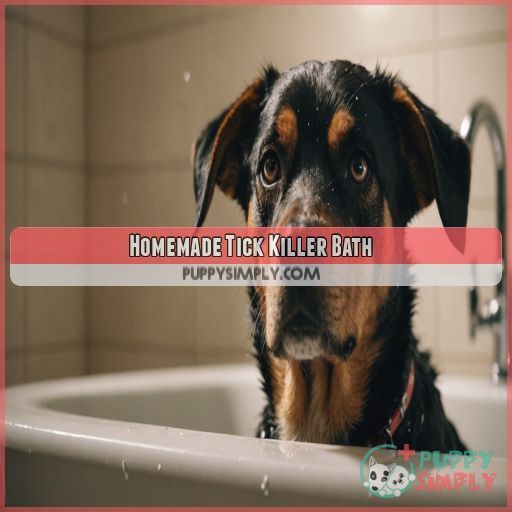 Homemade Tick Killer Bath