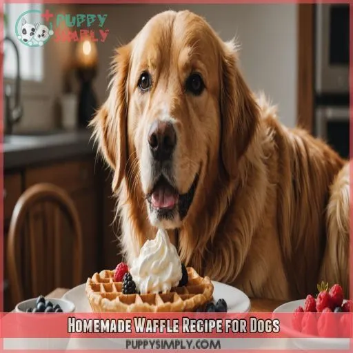 Homemade Waffle Recipe for Dogs