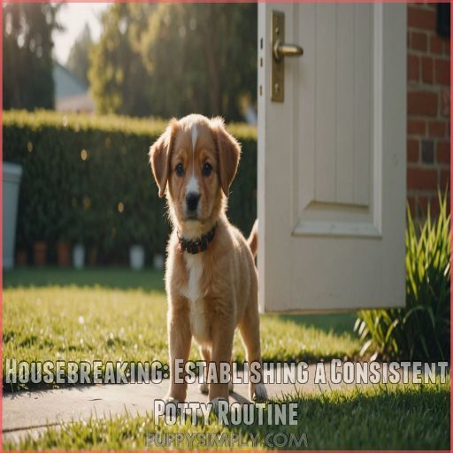 Housebreaking: Establishing a Consistent Potty Routine Housebreaking: Establishing a Consistent Potty Routine