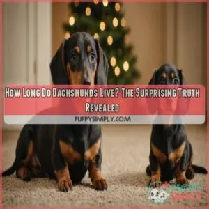 how long do dachshunds live