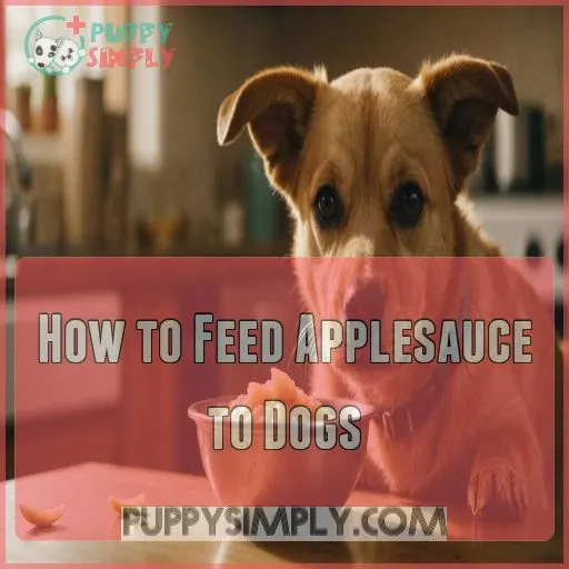 How to Feed Applesauce to Dogs