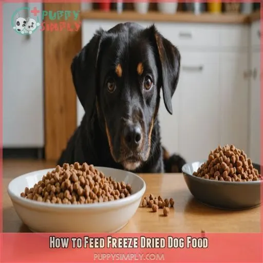 How to Feed Freeze Dried Dog Food