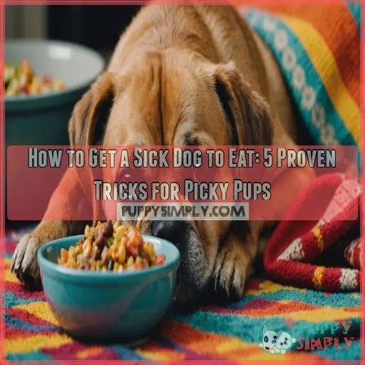 how to get a sick dog to eat