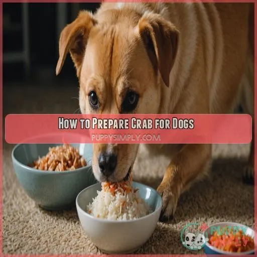 How to Prepare Crab for Dogs