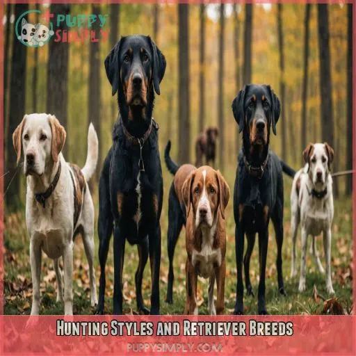 Hunting Styles and Retriever Breeds