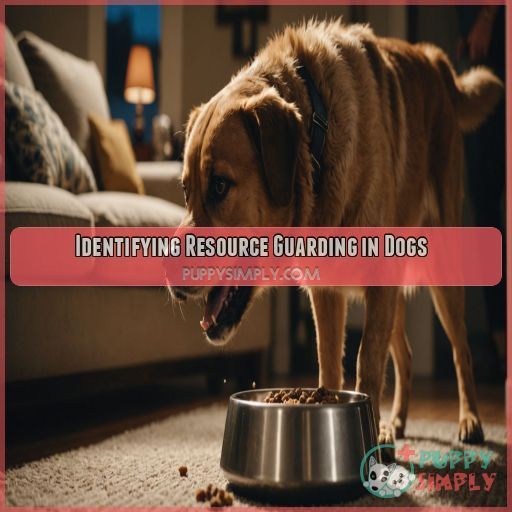 Identifying Resource Guarding in Dogs