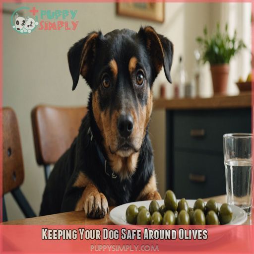 Keeping Your Dog Safe Around Olives