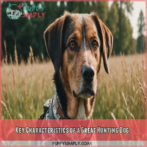 Key Characteristics of a Great Hunting Dog