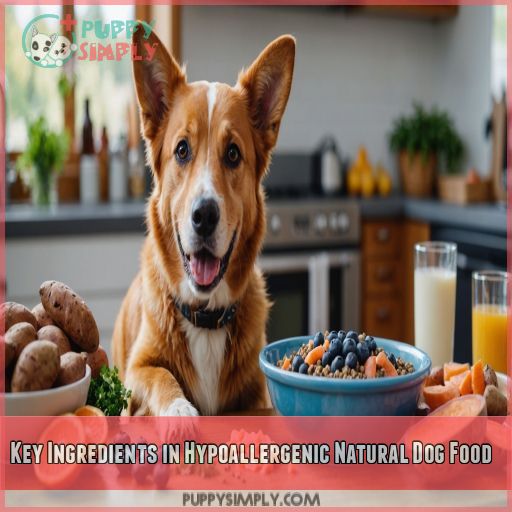 Key Ingredients in Hypoallergenic Natural Dog Food