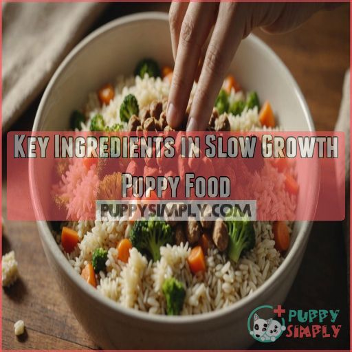 Key Ingredients in Slow Growth Puppy Food