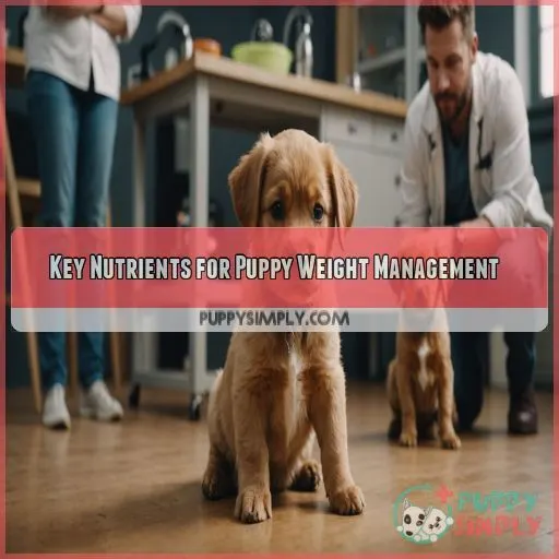 Key Nutrients for Puppy Weight Management