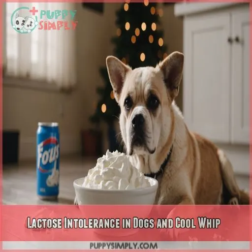 Lactose Intolerance in Dogs and Cool Whip