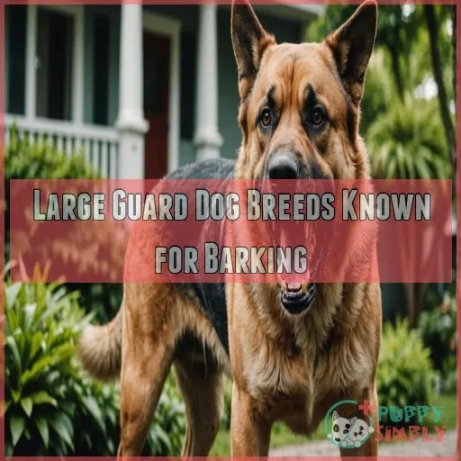 Large Guard Dog Breeds Known for Barking