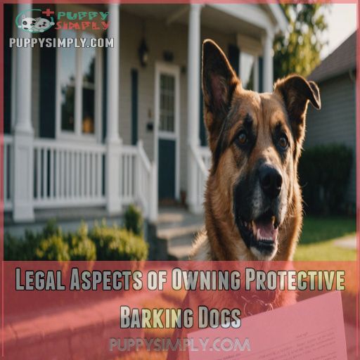 Legal Aspects of Owning Protective Barking Dogs