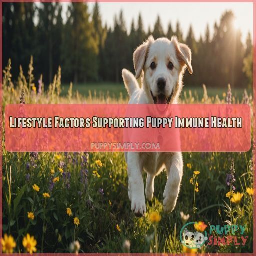 Lifestyle Factors Supporting Puppy Immune Health