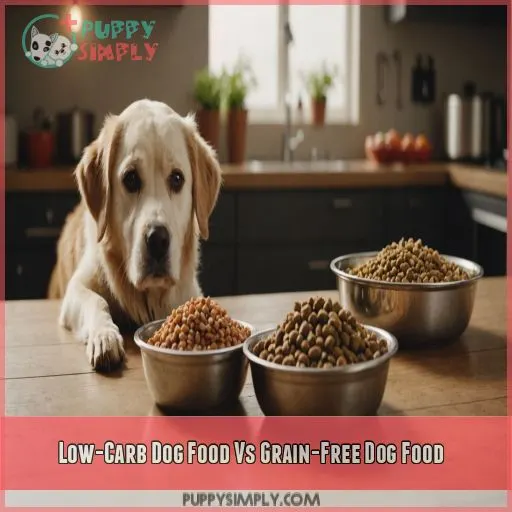 Low-Carb Dog Food Vs Grain-Free Dog Food