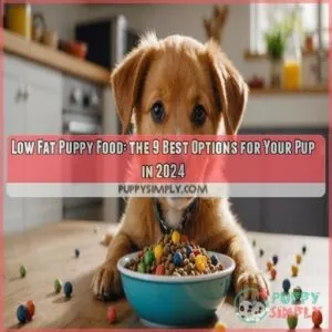 Low fat puppy food options