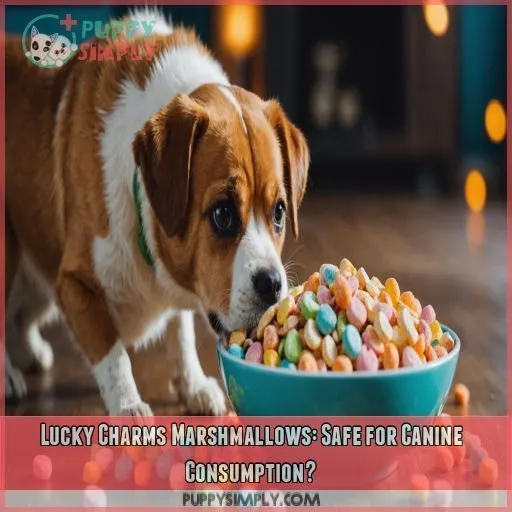 Lucky Charms Marshmallows: Safe for Canine Consumption