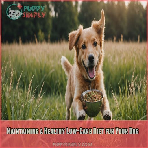 Maintaining a Healthy Low-Carb Diet for Your Dog