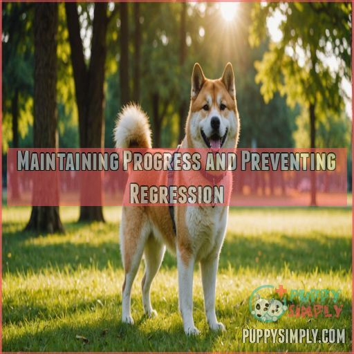 Maintaining Progress and Preventing Regression Maintaining Progress and Preventing Regression