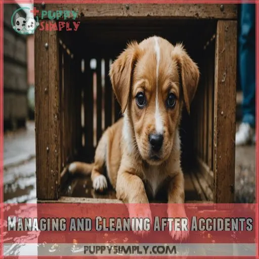 Managing and Cleaning After Accidents