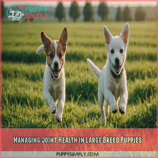 Managing Joint Health in Large Breed Puppies