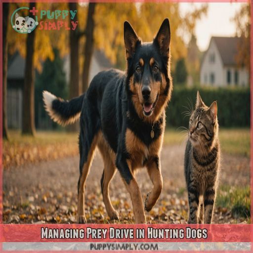 Managing Prey Drive in Hunting Dogs