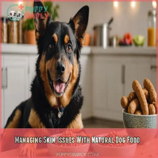 Managing Skin Issues With Natural Dog Food